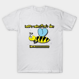 valentine's day bee mine honey T-Shirt